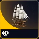 Leviathan's Crown" Ship Model